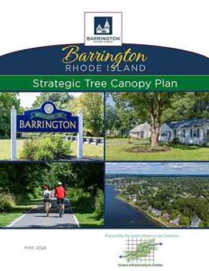 Barrington RI Strategic Tree Canopy Plan- cover