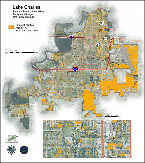 Potential Planting Area Map